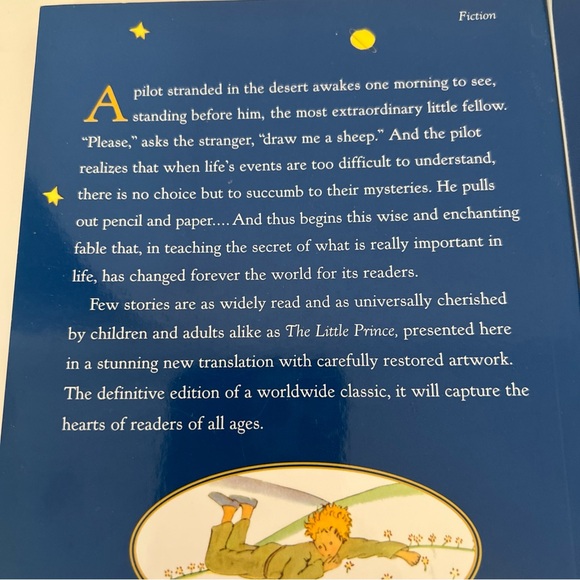 Set of 2 books le petit prince and the little prince english and french - Picture 5 of 10
